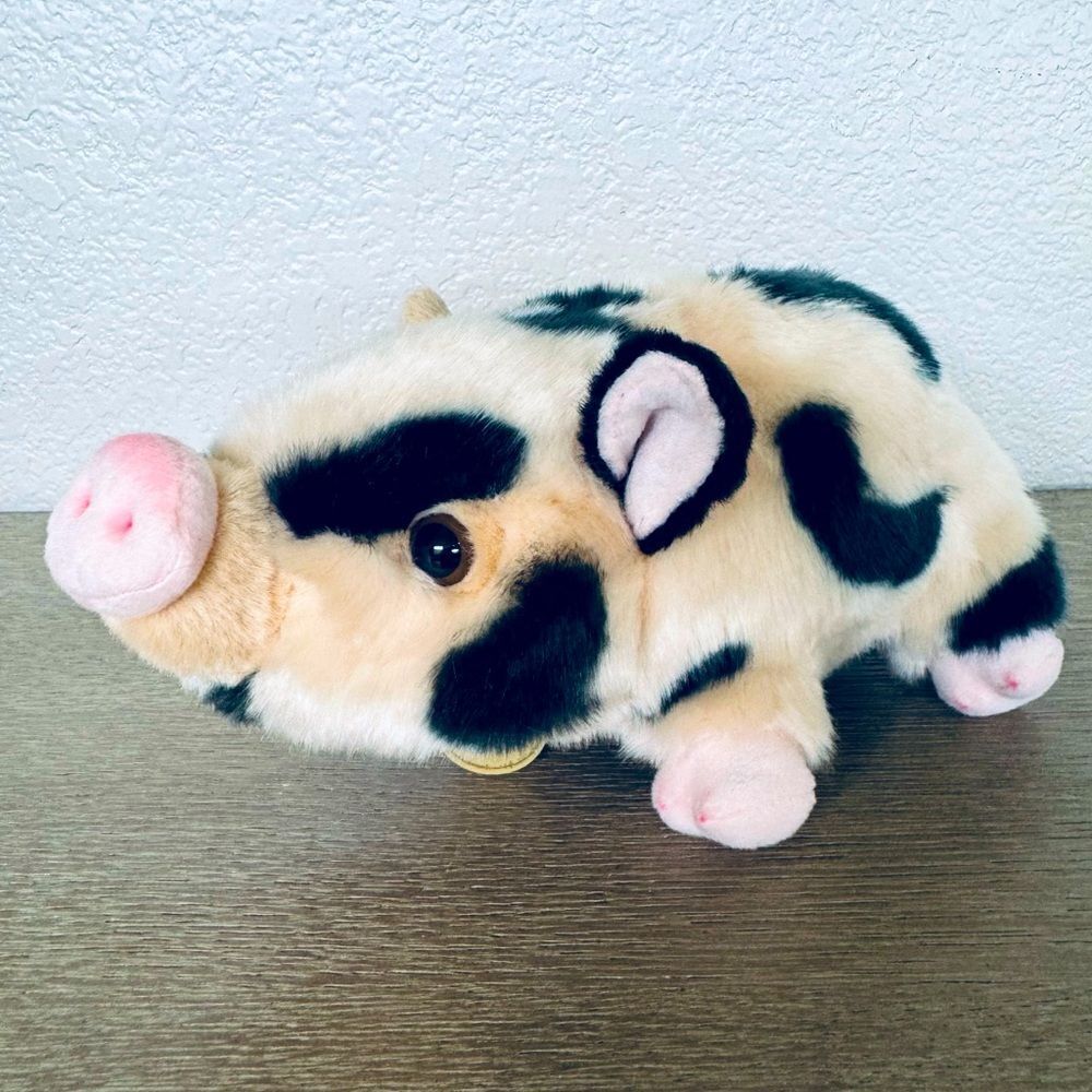 Aurora Miyoni Tots Plush Spotted Pig Stuffed Animal Toy